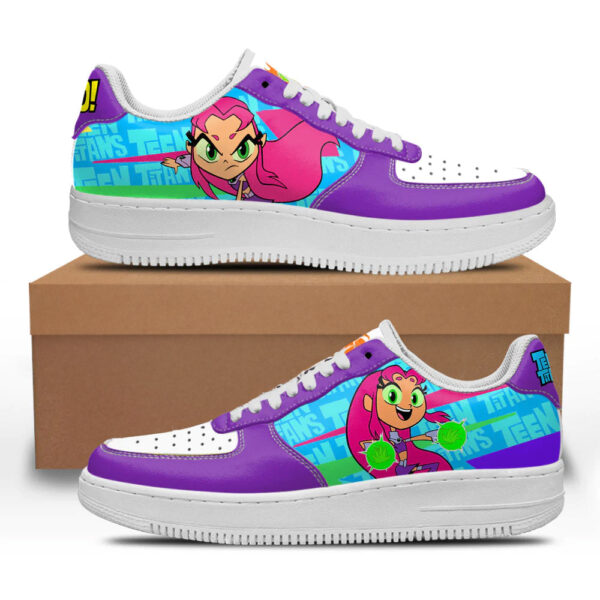 Starfire Sneakers Custom Teen Titan Go Cartoon Shoes