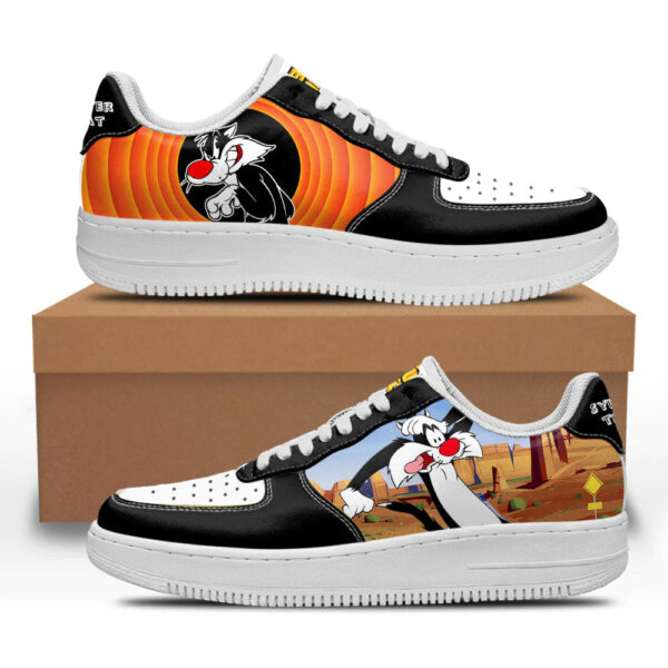 Sylvester the Cat Looney Tunes Custom Sneakers