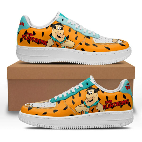The Flintstones Fred Flintstone Sneakers Custom