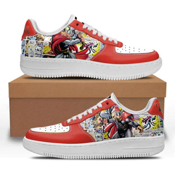 Thor Sneakers Custom Superhero Comic Shoes