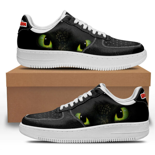 Toothless Dragon Sneakers Custom Cartoon Shoes
