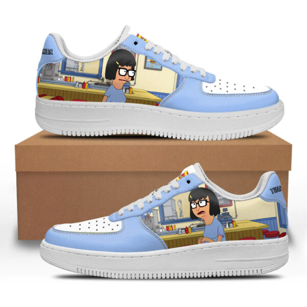 Tina Belcher Bob’s Burger Custom Sneakers