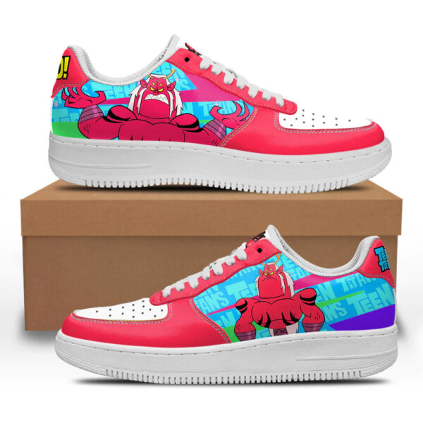 Trigon Sneakers Custom Teen Titan Go Cartoon Shoes