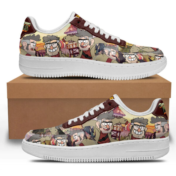 Uncle Ford Gravity Falls Sneakers Custom Cartoon Shoes