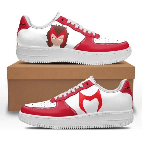 Wanda Maximoff Super Hero Custom Sneakers