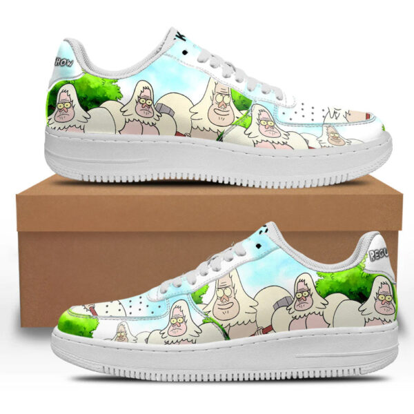 Walks Skips Sneakers Custom Regular Show Shoes