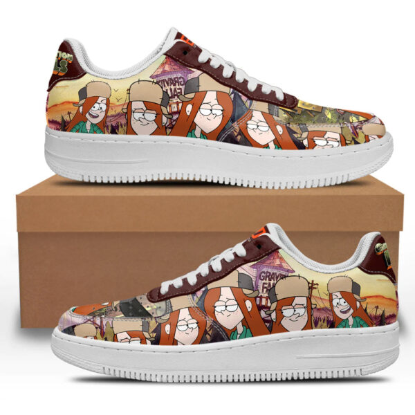 Wendy Gravity Falls Sneakers Custom Cartoon Shoes
