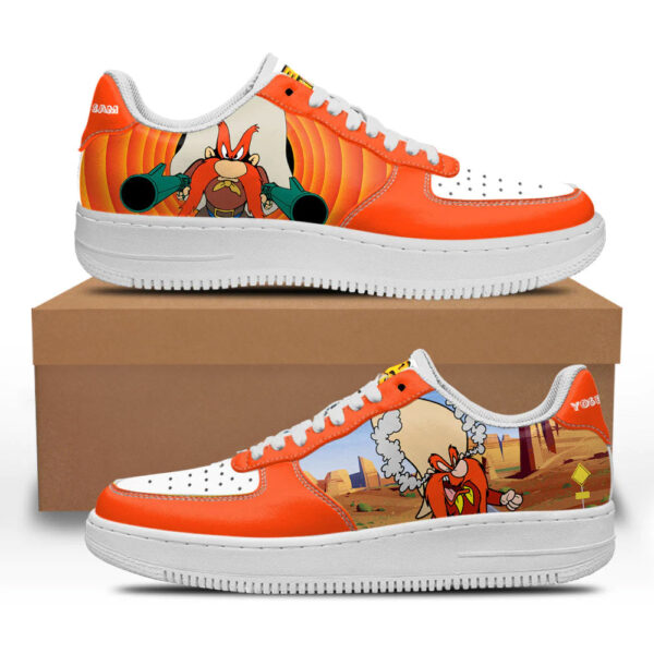 Yosemite Sam Looney Tunes Custom Sneakers