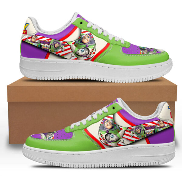 Buzz Lightyear Toy Story Sneakers Custom Cartoon Shoes