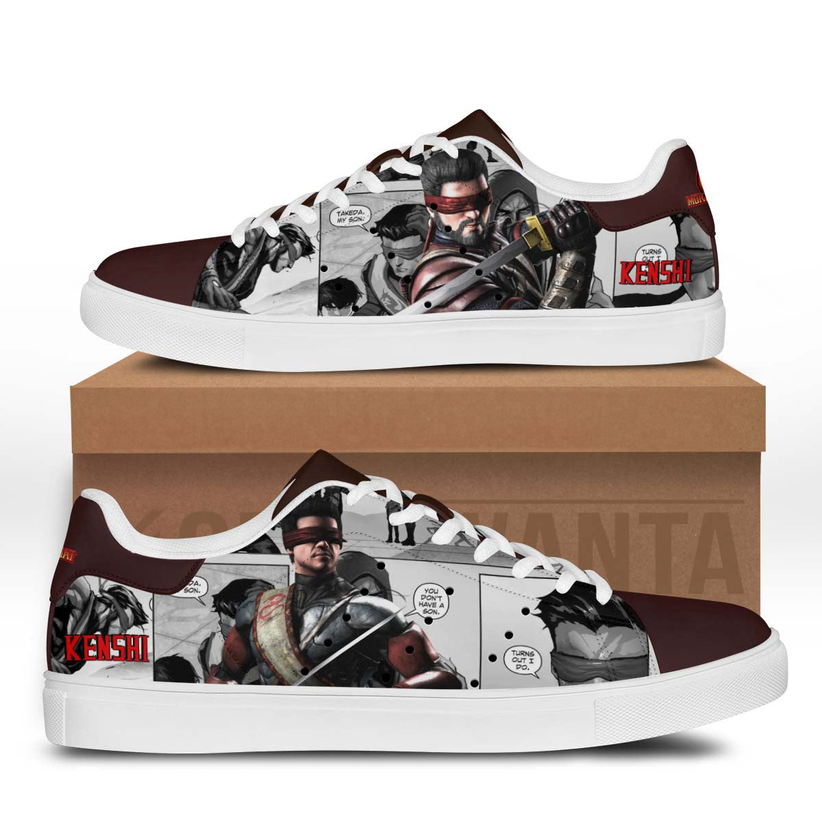 Mortal Kombat Kenshi Stan Shoes Custom