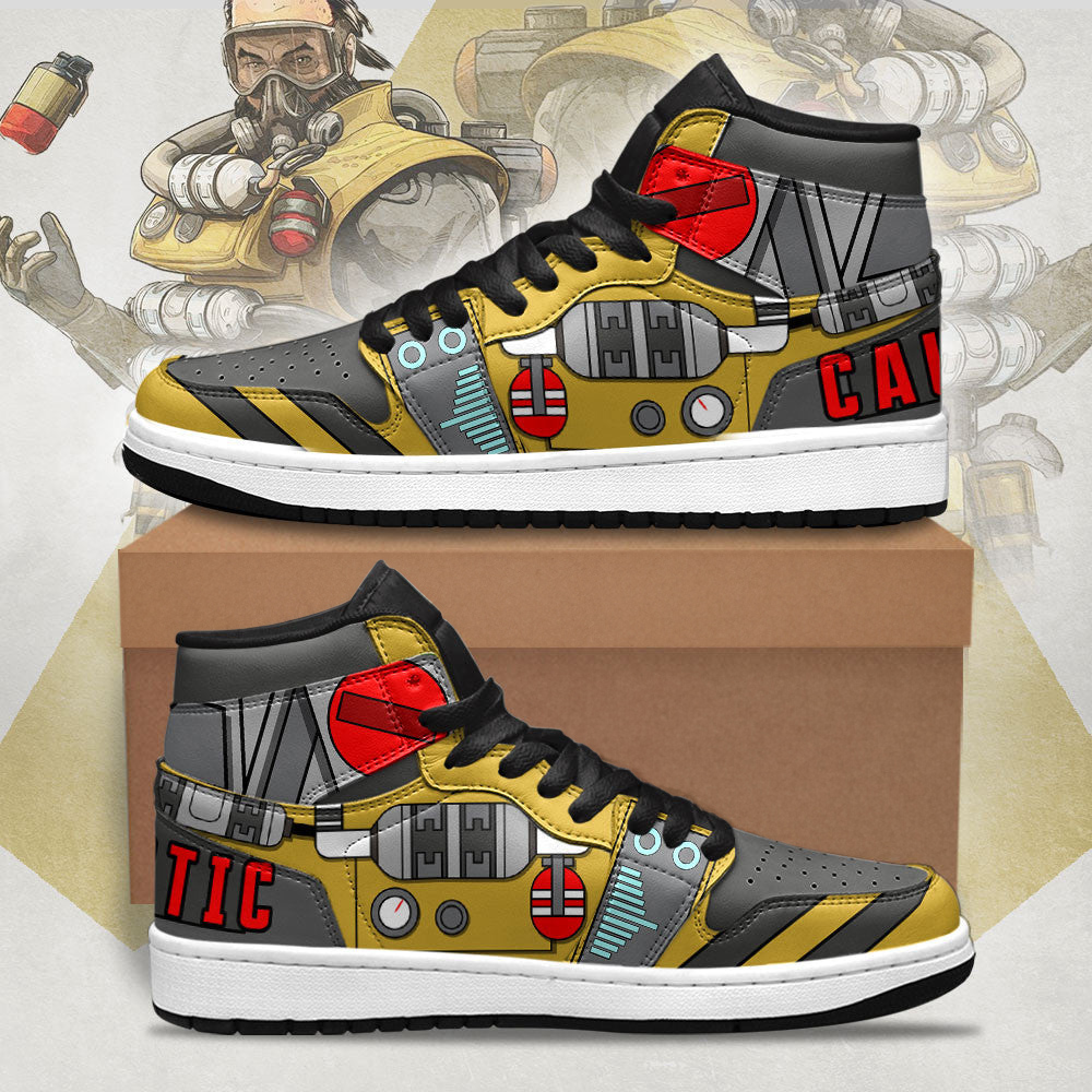 Caustic Apex Legends Sneakers Custom Uniform Shoes
