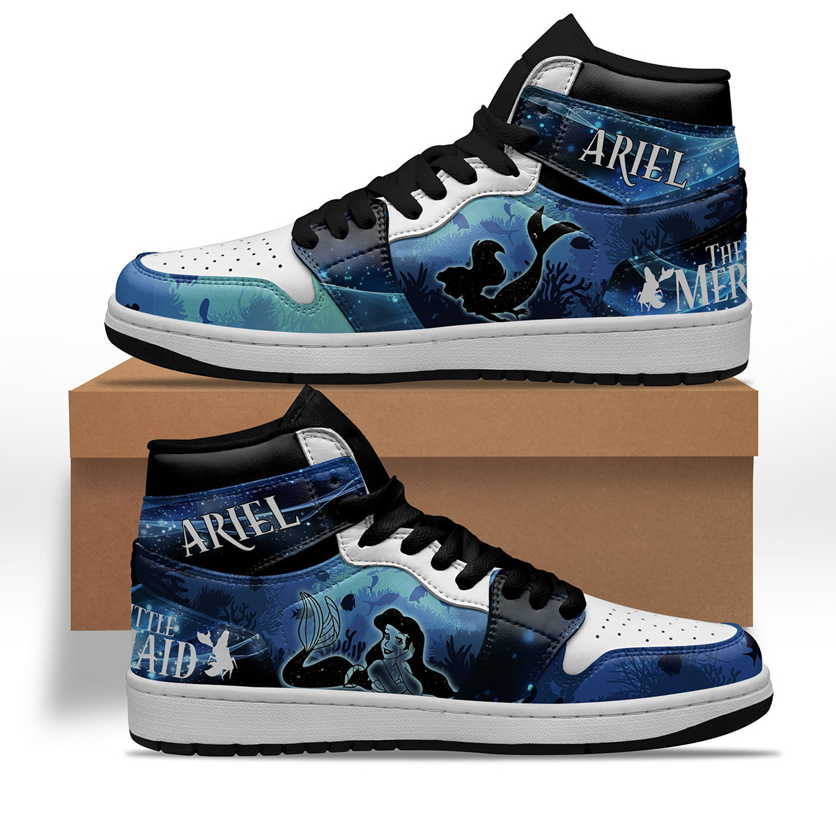 Ariel Silhouette Shoes Custom For Fans Sneakers