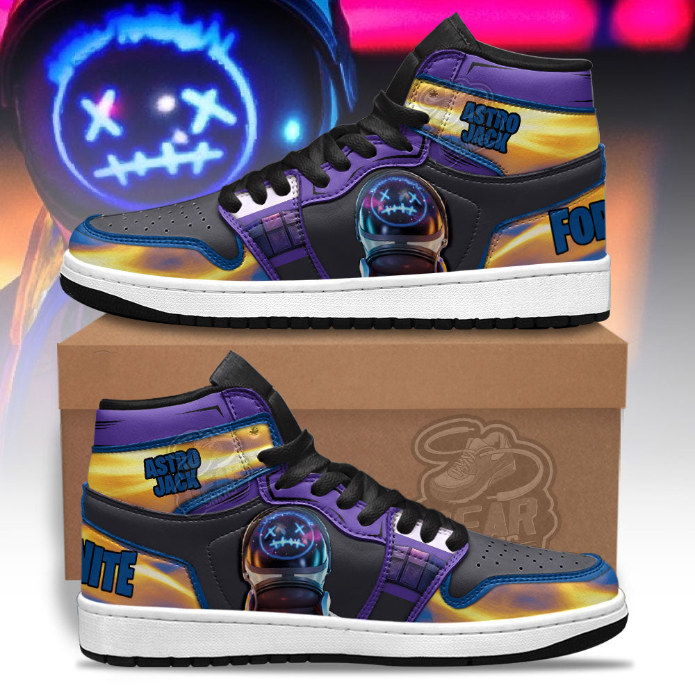 Astro Jack Skin Game Character Shoes Custom For Fans