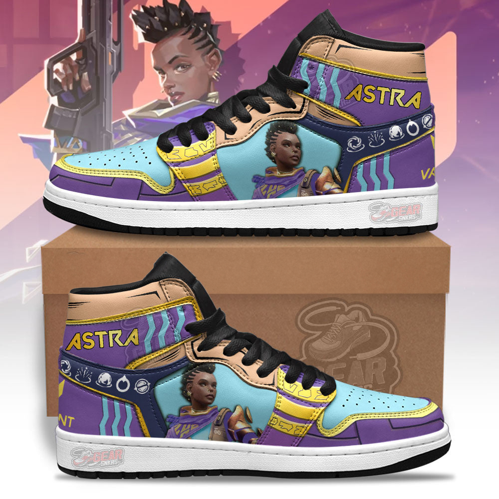 Astra Valorant Agent Shoes Custom Gifts Idea For Fans
