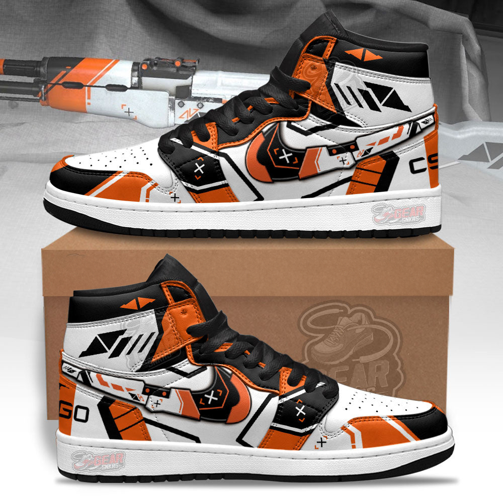 Asiimov Counter-Strike Skins Shoes Custom For Fans