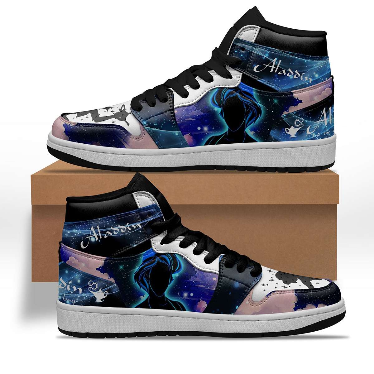 Aladdin Silhouette Shoes Custom For Fans Sneakers