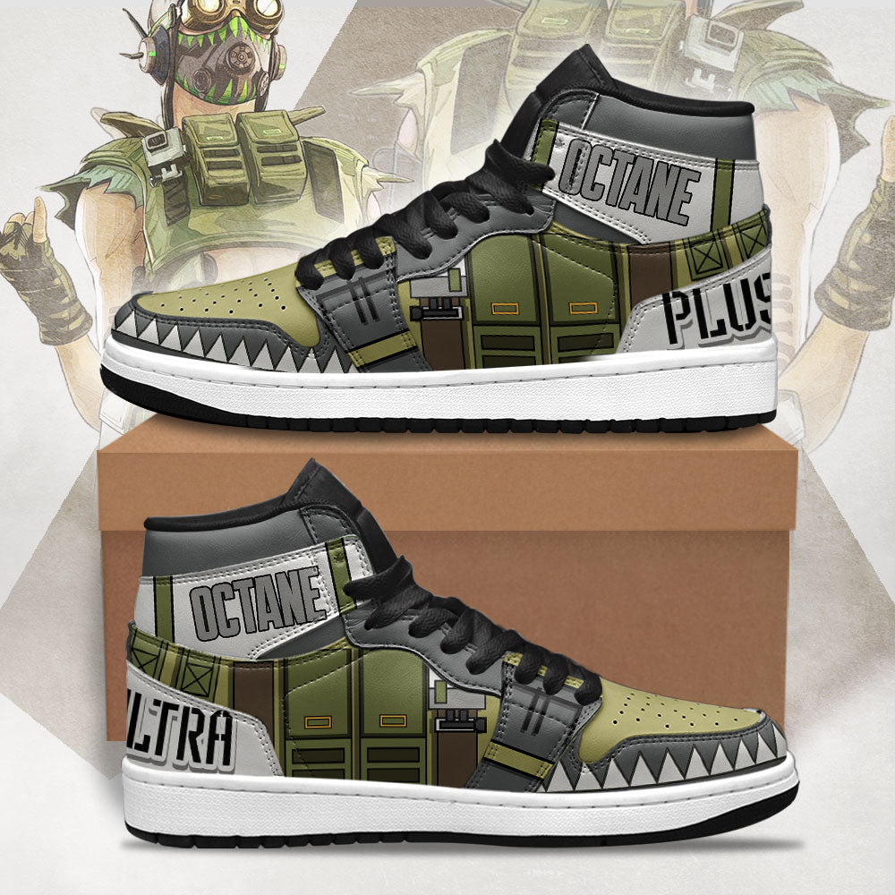 Octane Apex Legends Sneakers Custom Uniform Shoes