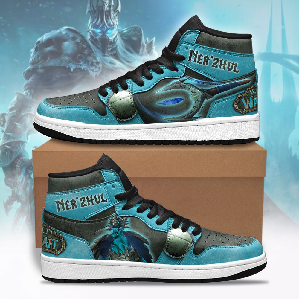 Nerâ€™zhul World of Warcraft Shoes Custom For Fans