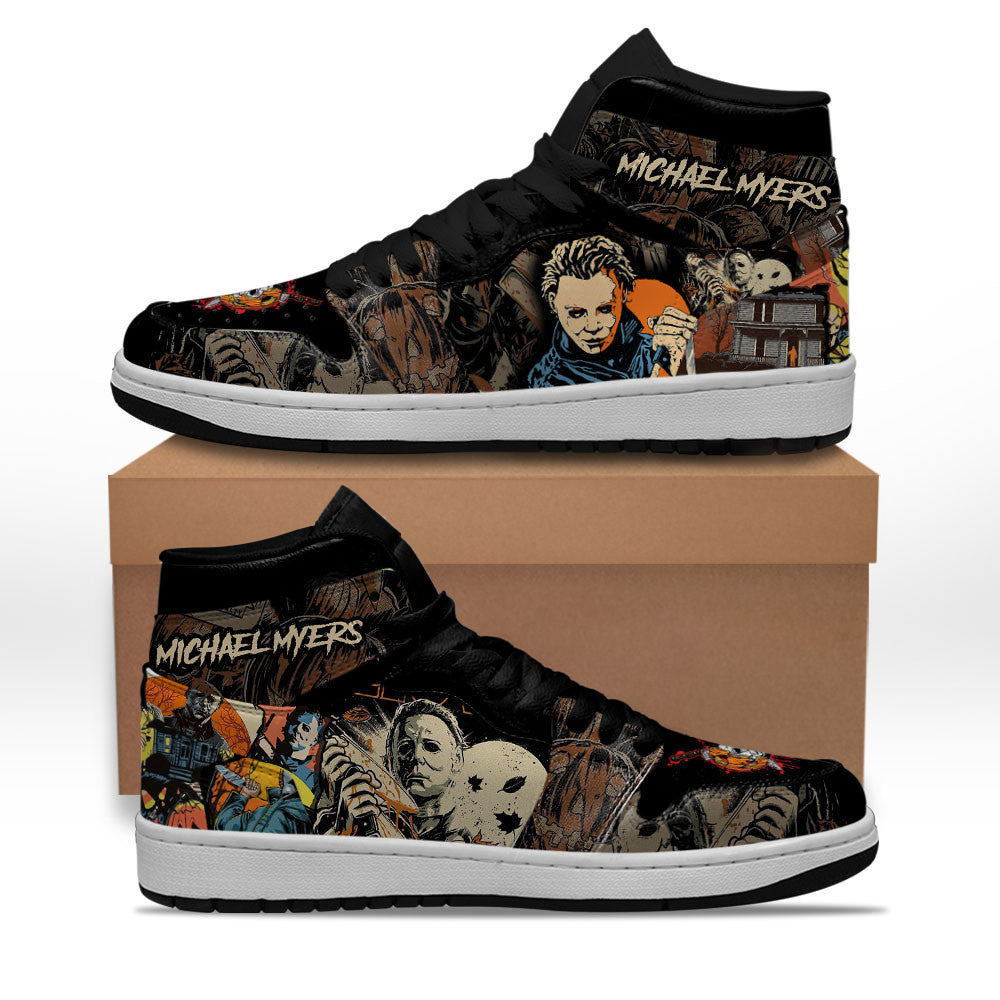 Michael Myers Shoes Custom Horror Fans Sneakers