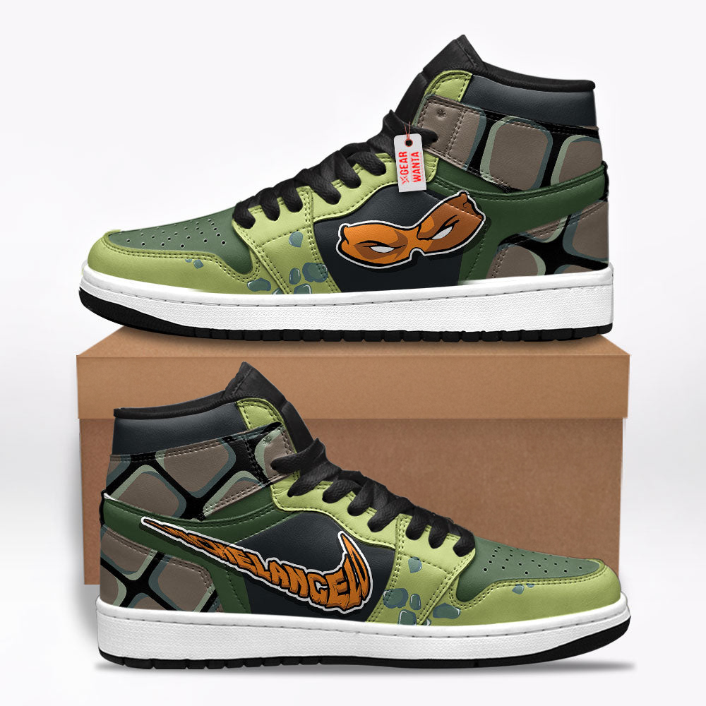 Michelangelo Teenage Mutant Ninja Turtles Shoes Custom
