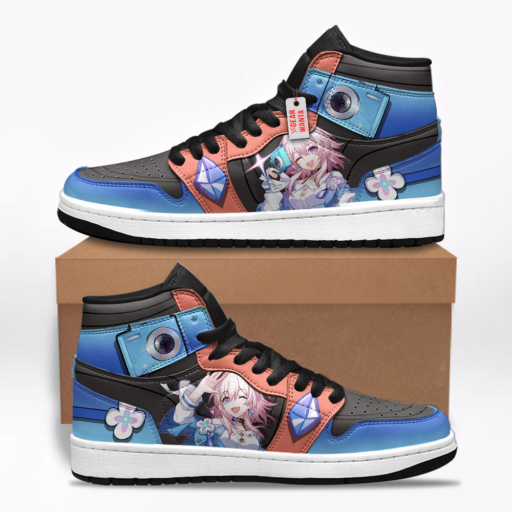 March 7th Honkai Star Rail Shoes Custom For Fans