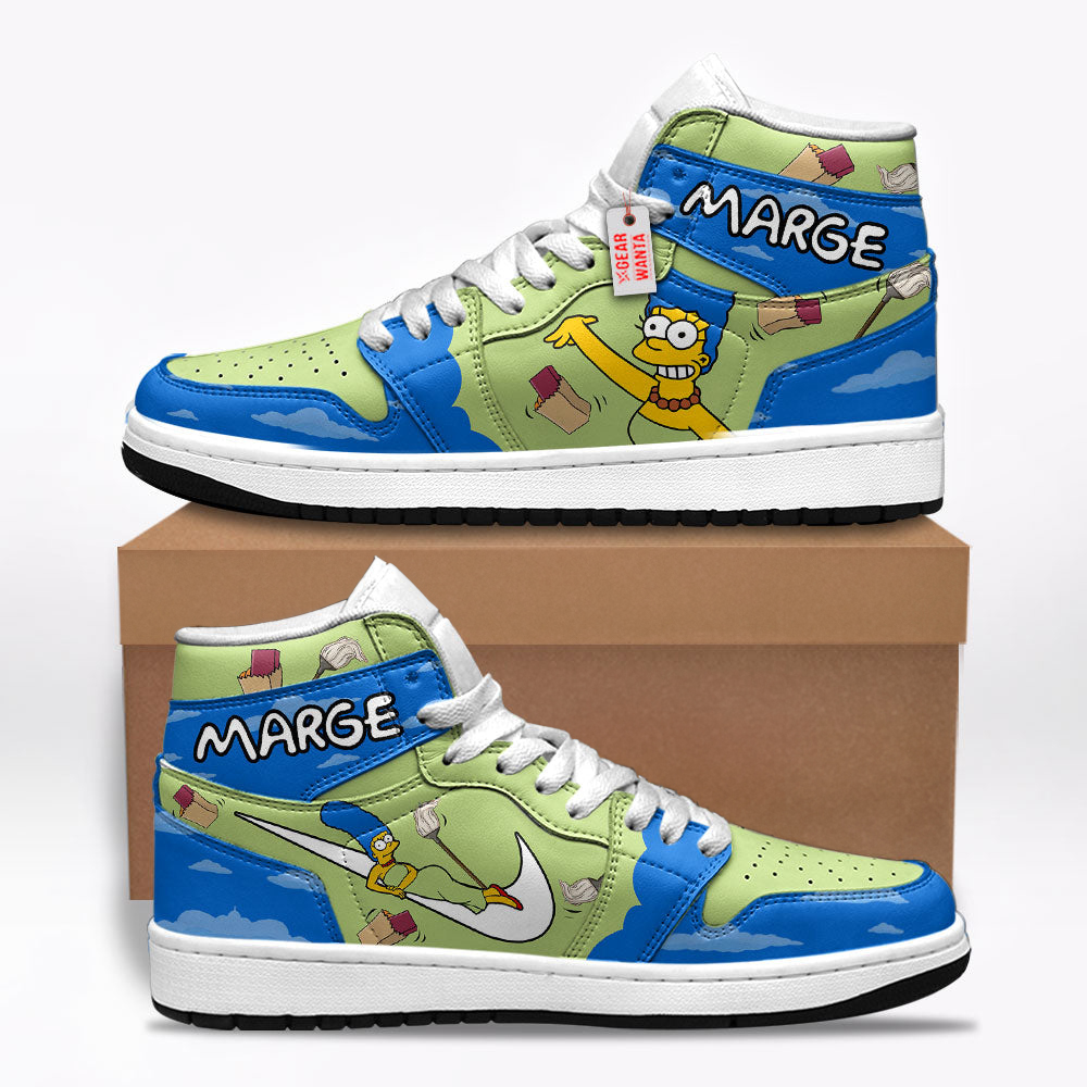 Marge Simpson The Simpson Shoes Custom For Fans