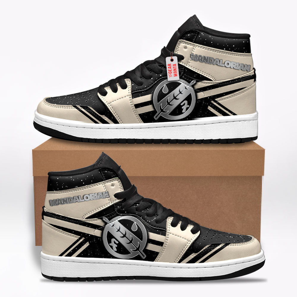 Mandalorian Star Wars Symbols Shoes Custom For Fans