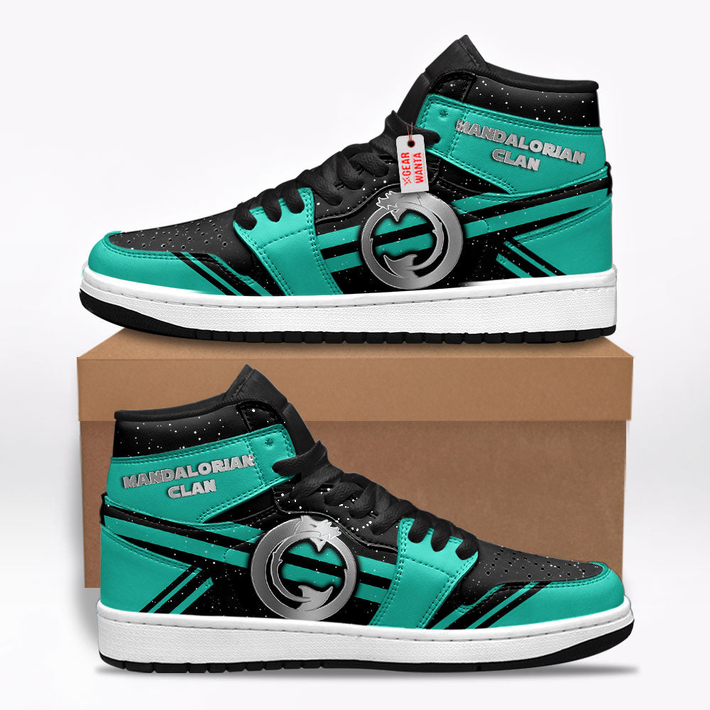 Mandalorian Clans Star Wars Symbol Shoes Custom