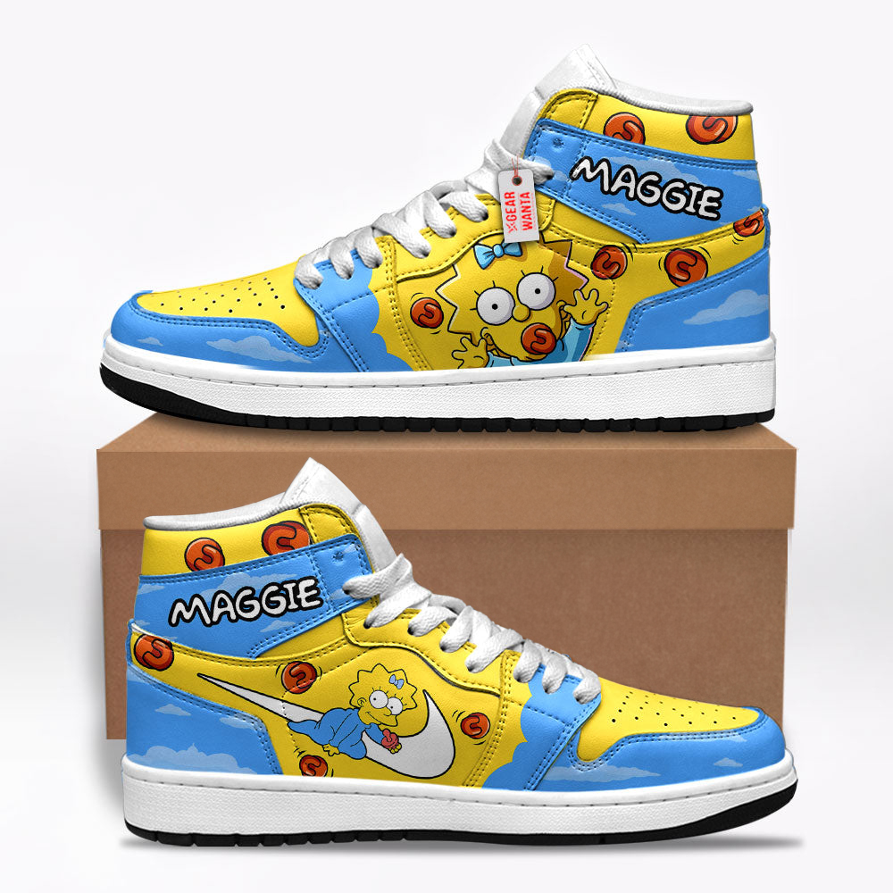 Maggie Simpson The Simpson Shoes Custom For Fans