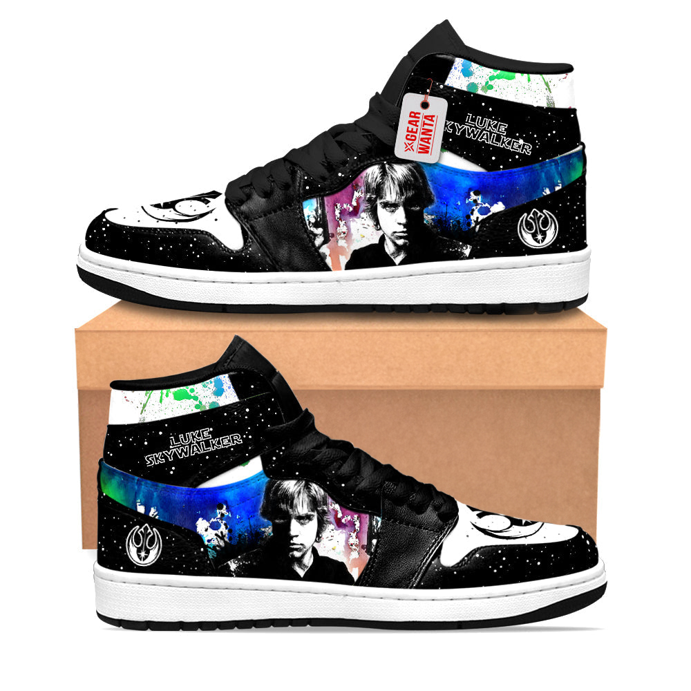 Luke Skywalker Star Wars Shoes Custom Sneakers