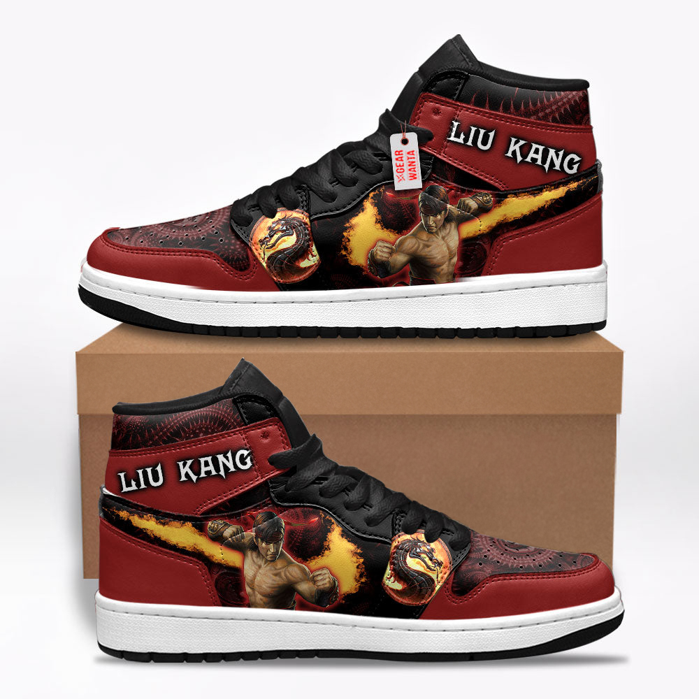 Liu Kang Mortal Kombat Shoes Custom Sneakers For Fans