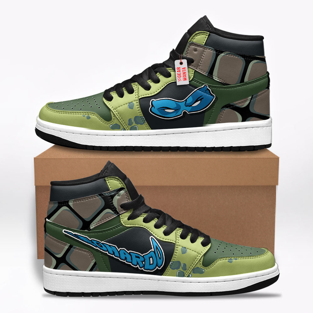 Leonardo Teenage Mutant Ninja Turtles Sneakers Custom
