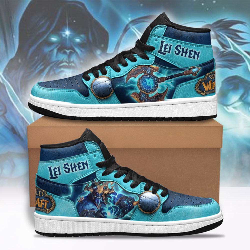 Lei Shen World of Warcraft Shoes Custom For Fans