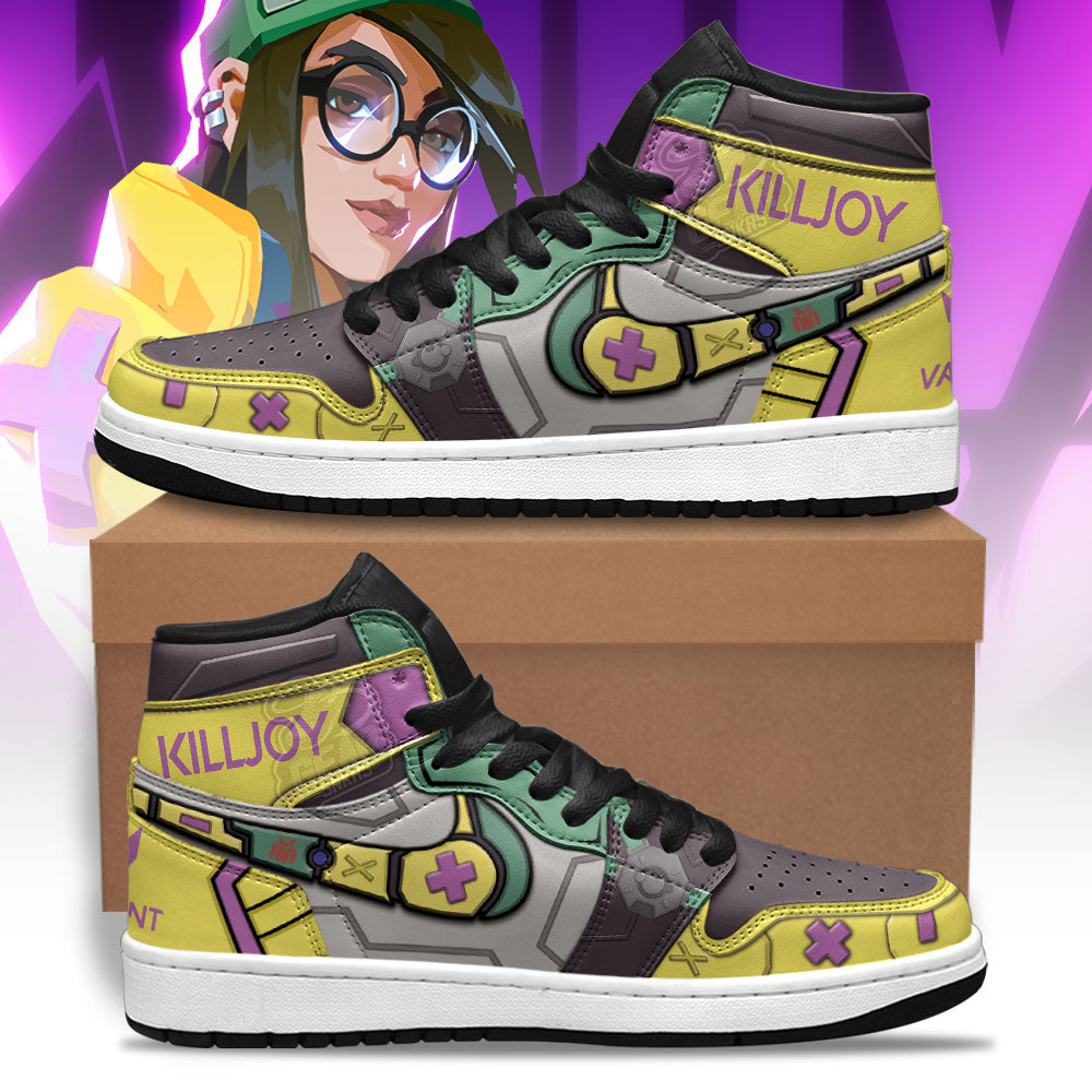 Killjoy Valorant Agent Sneakers Custom For Gamer