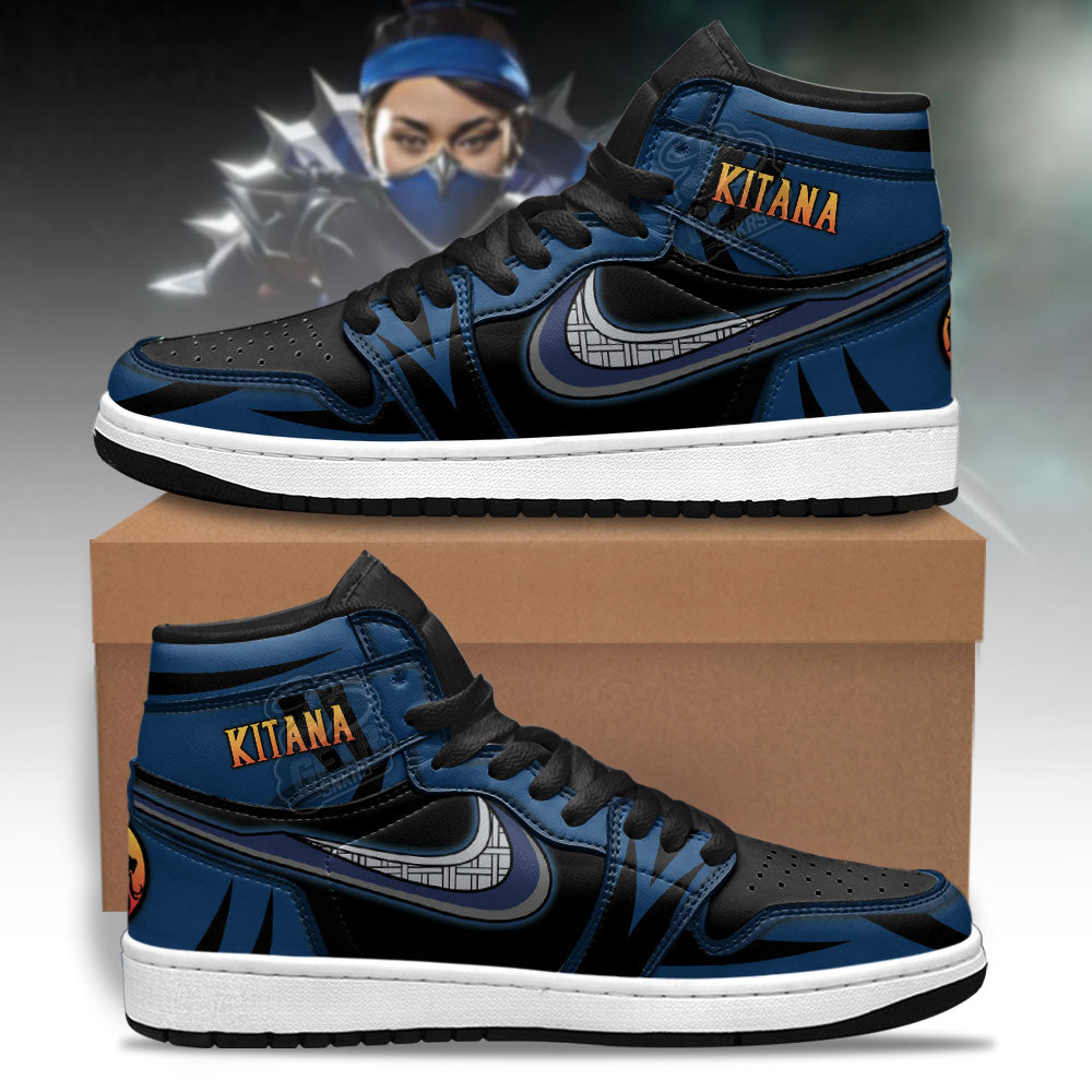 Kitana Fans Mortal Kombat Shoes Custom For Fans