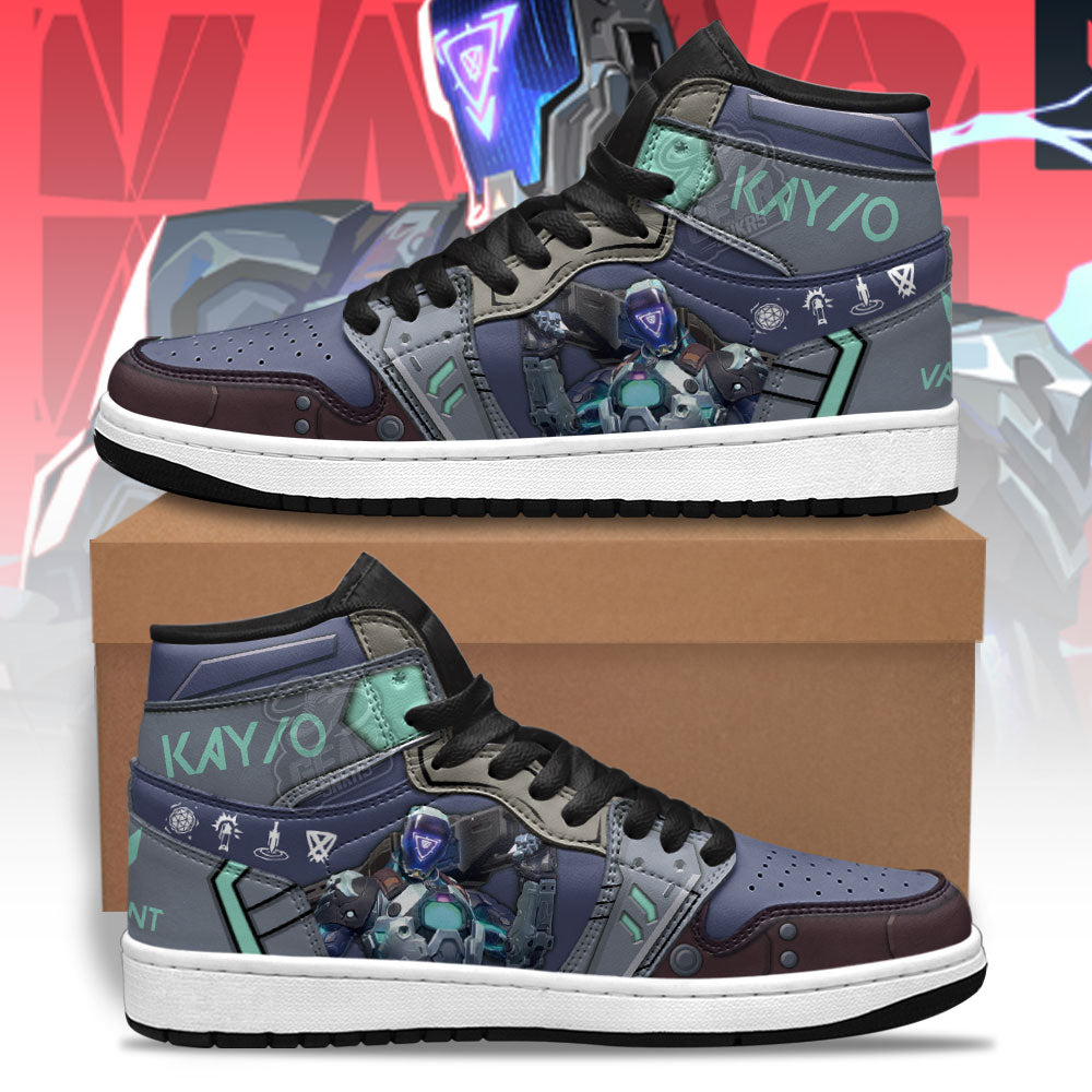 Kay O Valorant Agent Shoes Custom For Gamer