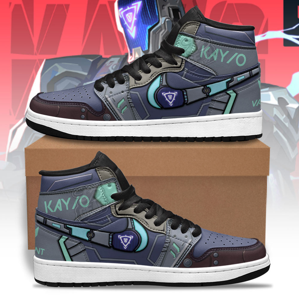 Kay O Valorant Agent Sneakers Custom For Gamer