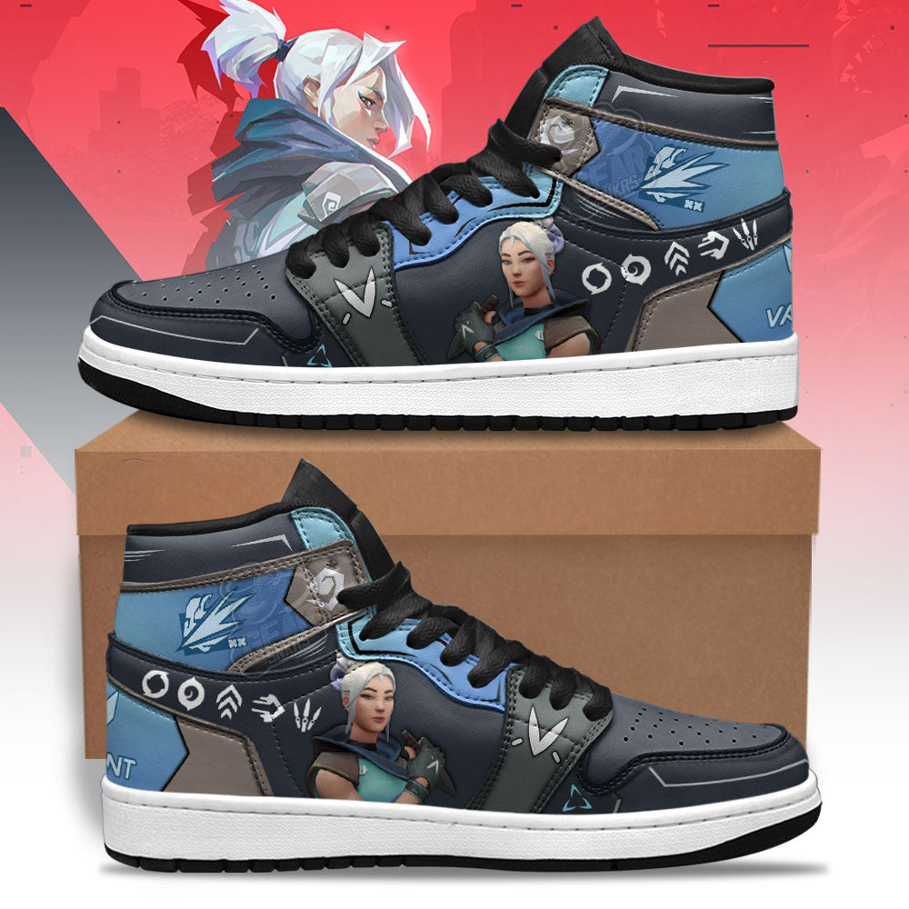 Jett Valorant Agent Shoes Custom For Gamer