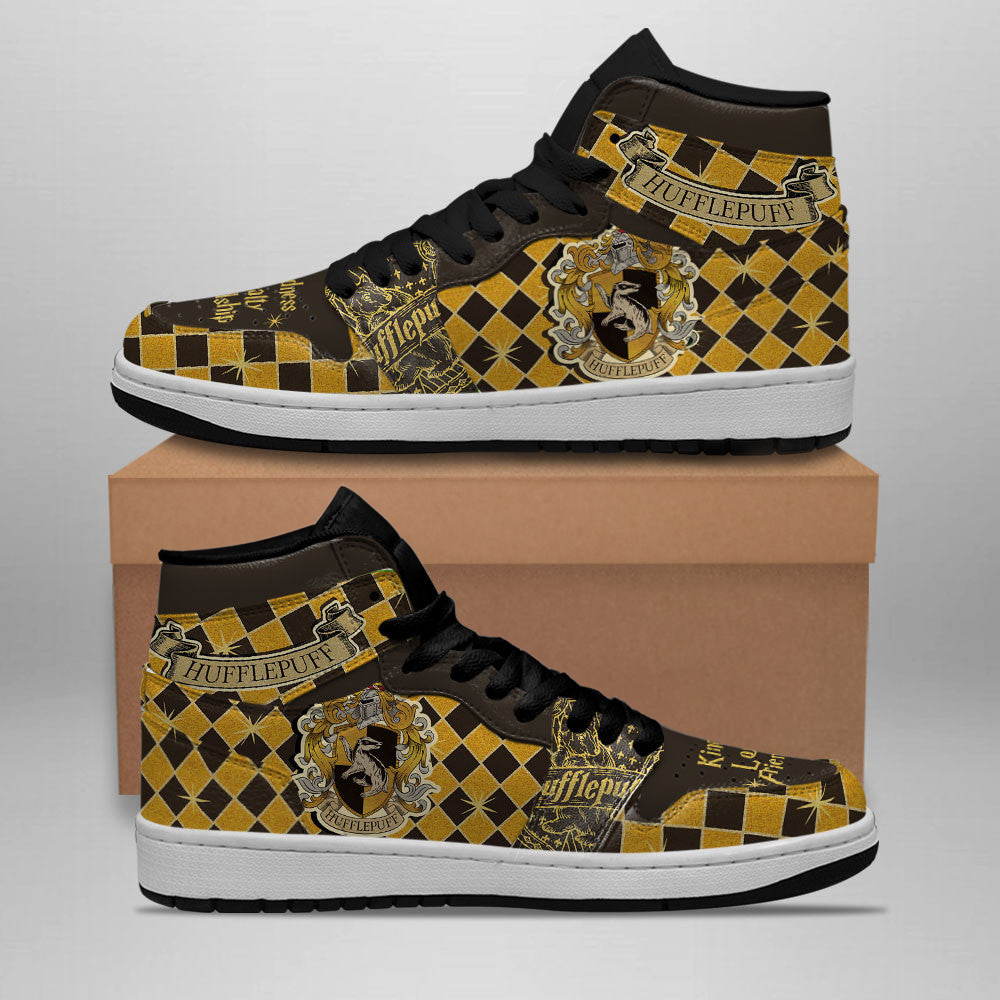 Hufflepuff Shoes Custom Harry Potter Sneakers For Fans