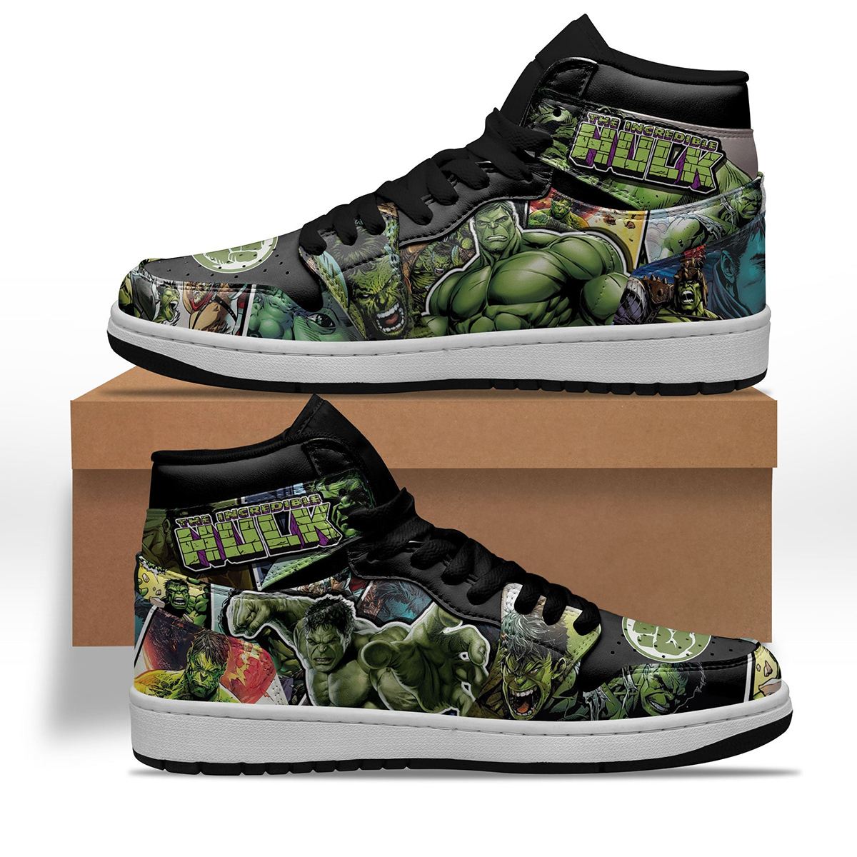 Hulk Shoes Custom Super Heroes Sneakers