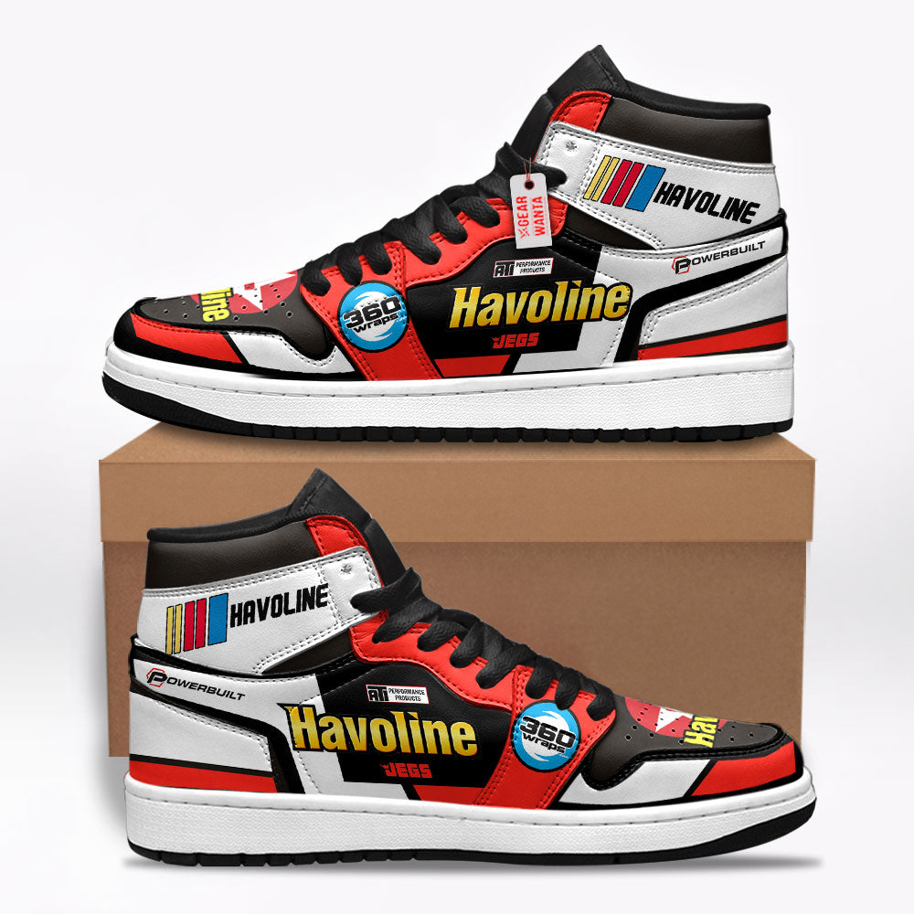 Havoline #20 Car Race Shoes Custom Sneakers For Fans