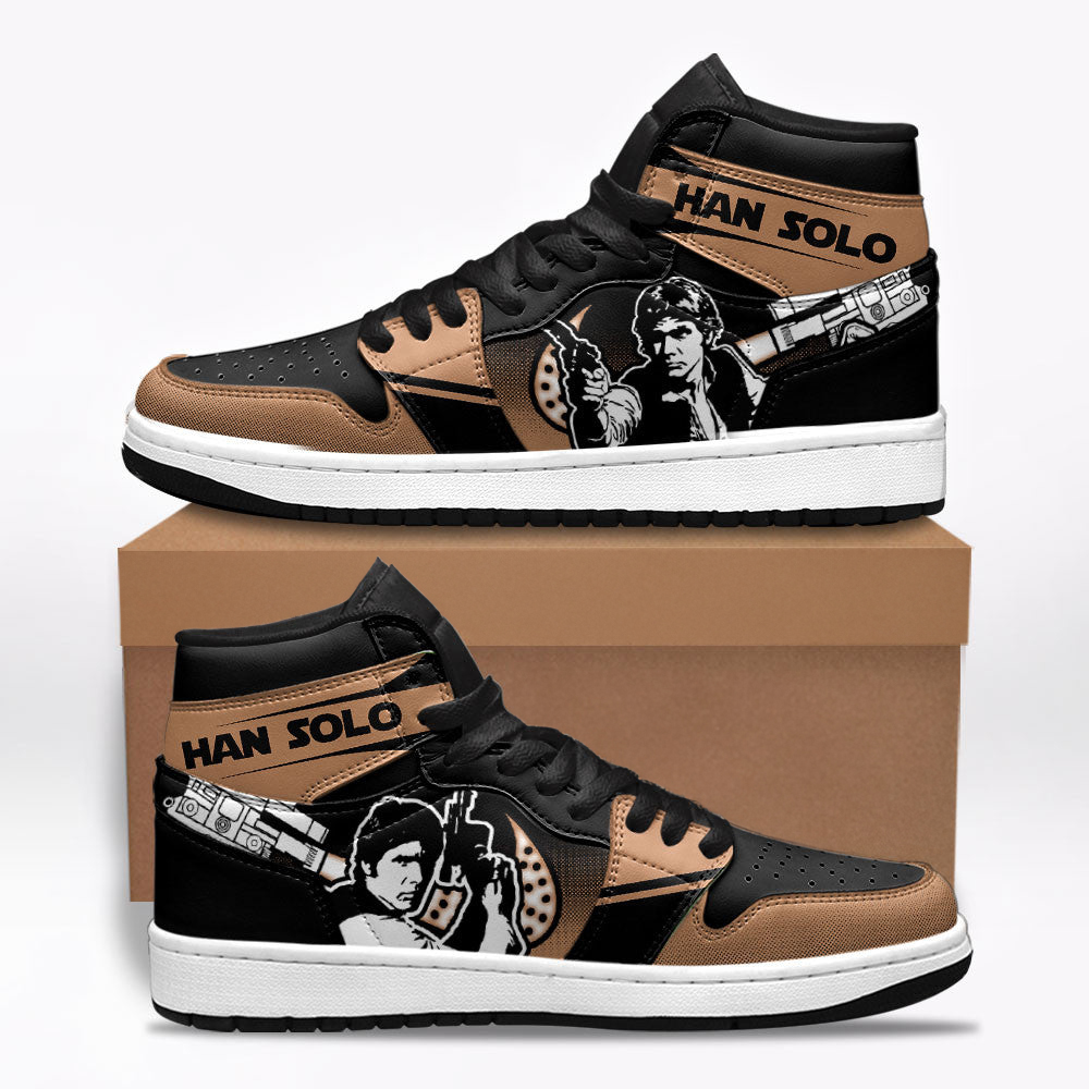 Han Solo Star Wars Shoes Custom Gifts Idea For Fans