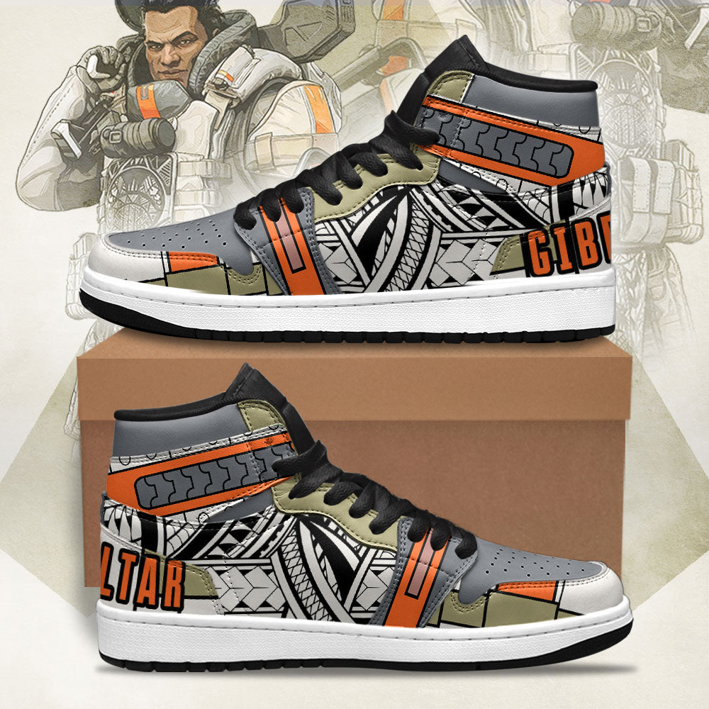Gibraltar Apex Legends Sneakers Custom Uniform Shoes