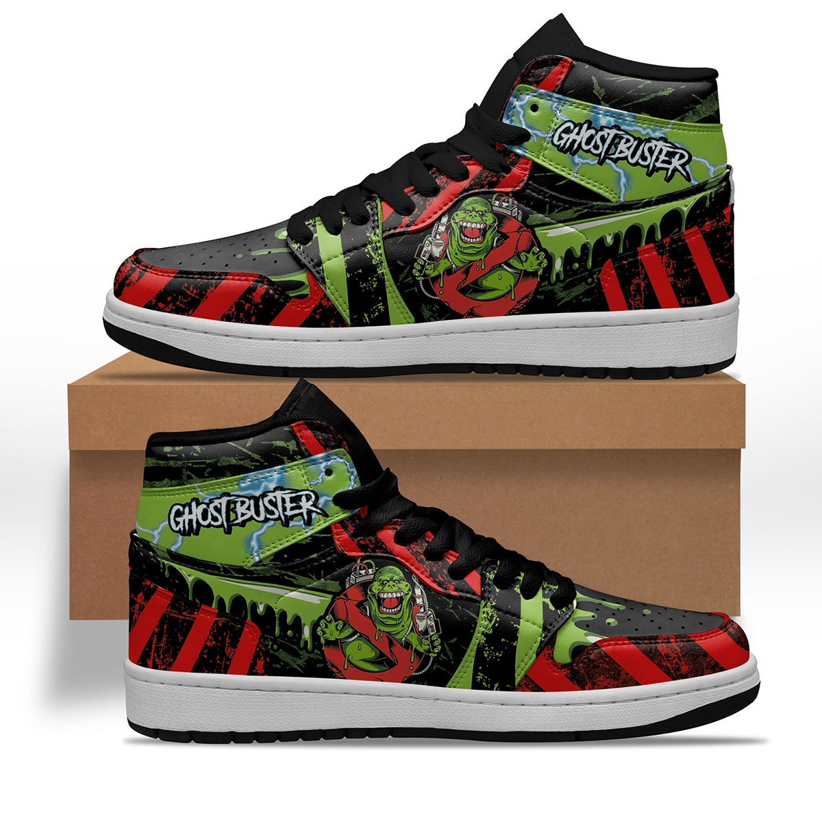 Ghostbuster Sneakers Custom Shoes Funny