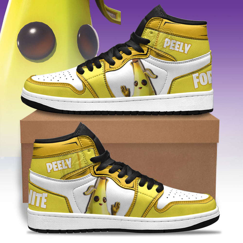 Game Character Peely Shoes Custom Gamers