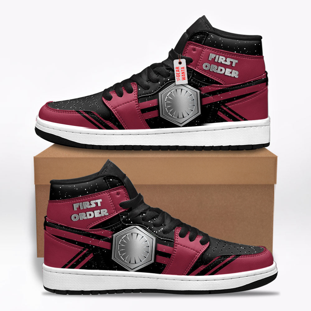 First Order Star Wars Symbol Shoes Custom