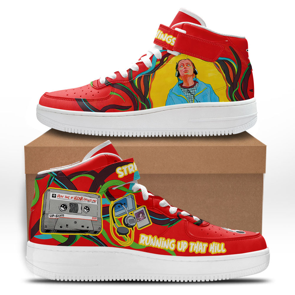 Stranger Things Max Mayfield Sneakers Custom Mid Shoes