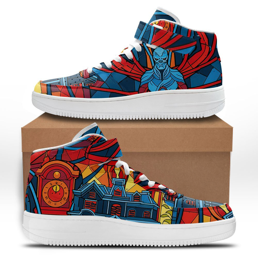Stranger Things Vecna Sneakers Custom Mid Shoes