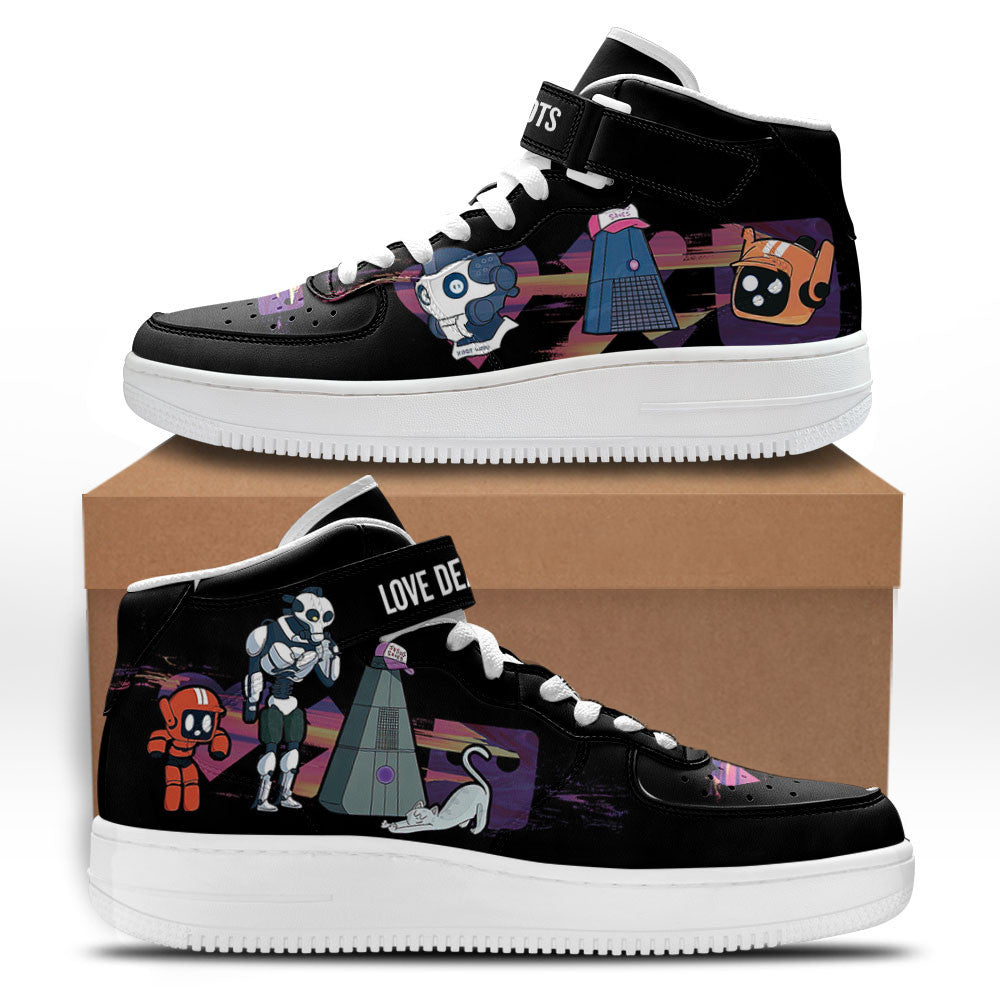 Love, Death & Robots Mid Shoes Custom Sneakers