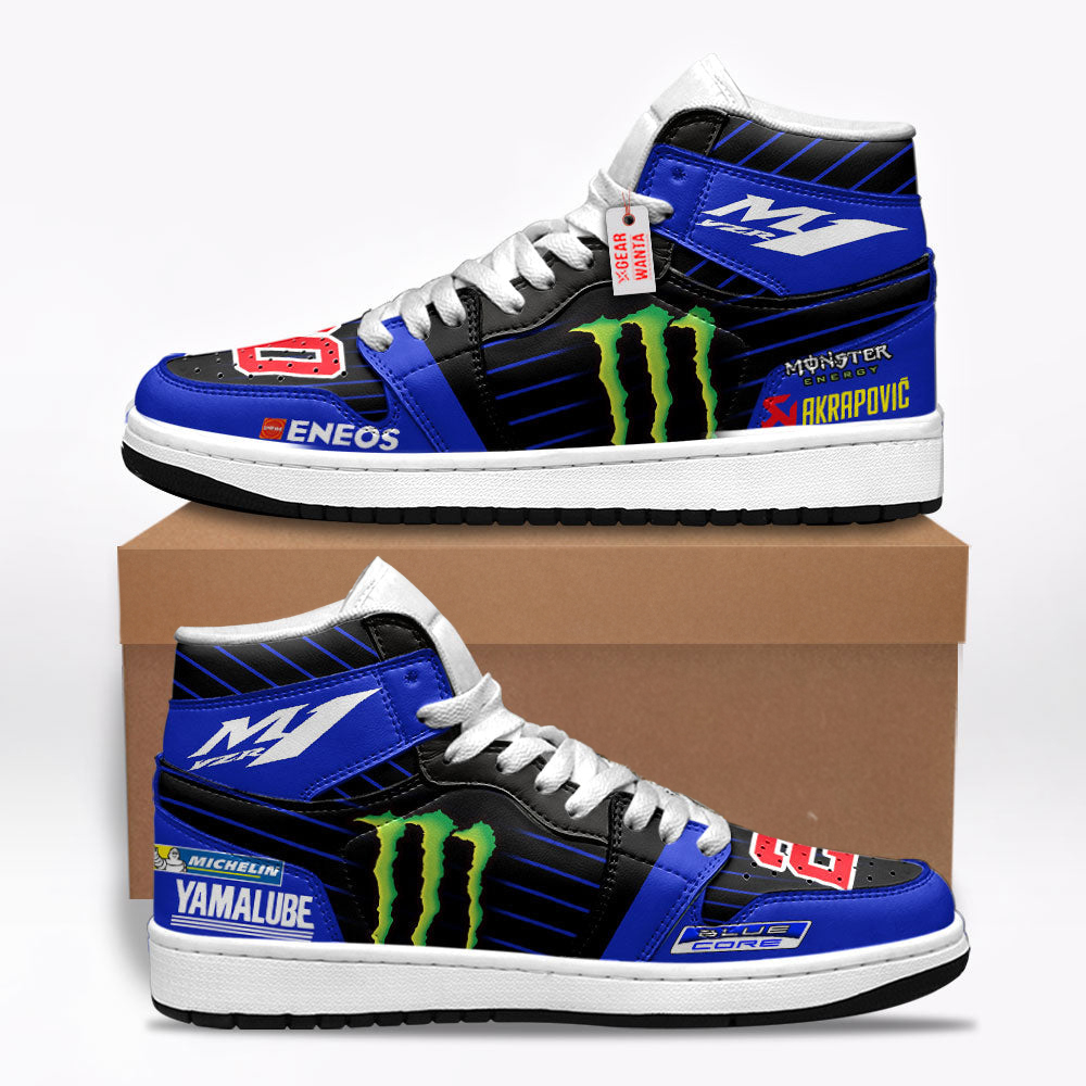 Yamaha YZR-M1 Moto Custom Shoes Custom Sneakers For Fans